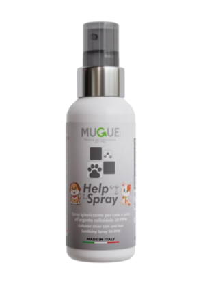 Σπρέι για Σκύλους και Γάτες Mugue Help Spray, για Καθαρισμό και Ανάπλαση του Τριχώματος και του Δέρματος 100ml