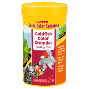 Τροφές για Χρυσόψαρα Sera Goldy Color Spirulina - 250Ml