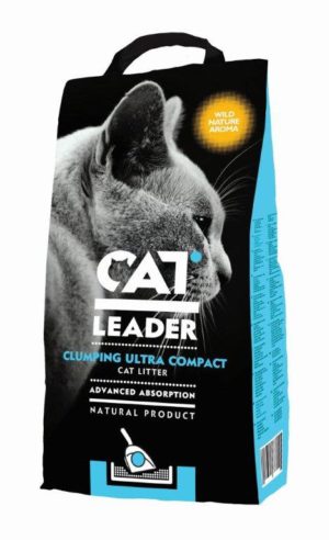 Άμμος Cat Leader Clumping Ultra Compact Wild Nature 10kgr