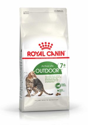 Ξηρά Τροφή Royal Canin Outdoor +7 για Γάτες 7 έως 12 Ετών με Συχνή Πρόσβαση σε Εξωτερικούς Χώρους και Κανονική Δραστηριότητα - 2Kg