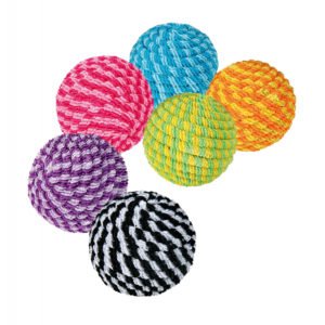 Παιχνίδι Trixie για Γάτες Spiral Balls Μπάλες Σπιράλ (4.5cm) Διάφορα Χρώματα για ατελείωτη διασκέδαση