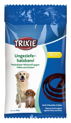 Απωθητικό Κολάρο Παρασίτων για Σκύλους Flea & Tick Trixie Brown / Καφέ 60cm