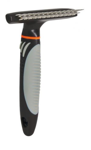Βούρτσα Trixie Μεταλλική για Μακρυτριχα 2 Σειρών Long Hair Metal Groomer Two Rows(10x15cm)