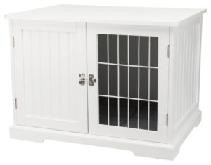 Ξύλινο Box Trixie Home Kennel, Medium, Διαστάσεων:73x53x53cm, Λευκού χρώματος