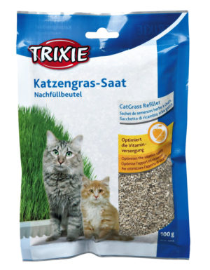 Ανταλλακτικό Σακουλάκι με Γρασίδι για Γάτες Trixie 100gr