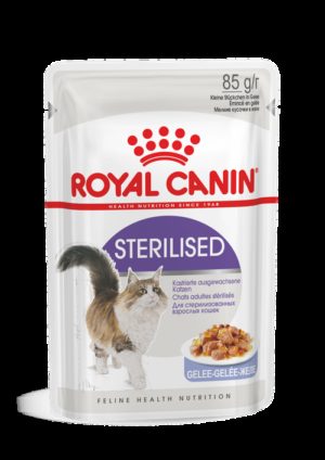 Φακελάκι Royal Canin F.Wet Sterilised Jelly Ψιλοκομμένες Φέτες σε Ζελέ 85gr