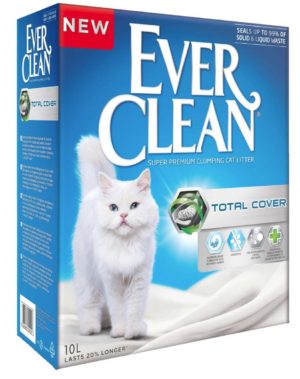 Άμμος Ever Clean Total Cover Clumping Cat Litter Χωρίς Άρωμα Total Cover 10L