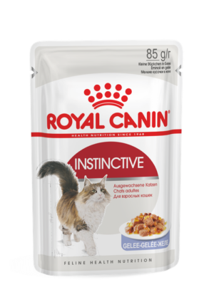 Royal Canin Adult Instinctive Jelly Φακελάκι με Ψιλοκομμένες Φέτες σε Ζελέ, Economy Pack 6 Τεμ. x 85gr