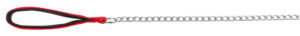Λουρί Trixie Αλυσίδα με Νάιλον Χερούλι, Διαστάσεων: 1.00m/3.0mm - Κόκκινο