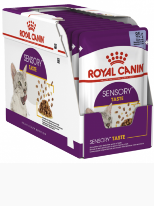 Φακελάκι Royal Canin Sensory Taste Jelly Κομματάκια σε Ζελέ, Economy Pack 6 Τεμ. x 85gr