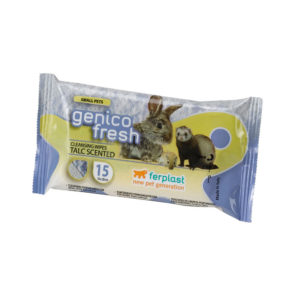 Υγρά Χαρτομάντηλα Καθαρισμού για Τρωκτικά Ferplast Genico Fresh 15 Small Pets 15 Τεμάχια