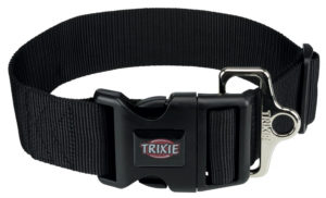 Περιλαίμιο Trixie Premium Διαστάσεων: 55 έως 80cm/50mm, Large/2Extra Large Μαύρο