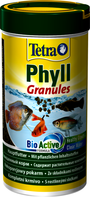 Πλήρης Τροφή για Τροπικά Ψάρια Tetra Phyll Granules 250ml/90gr