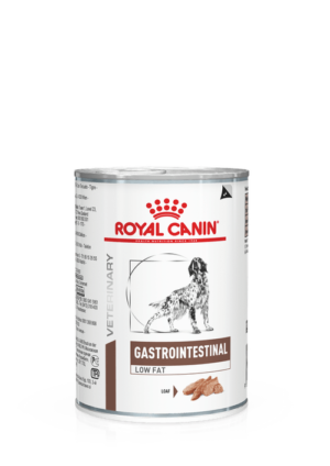 Υγρή Τροφή Royal Canin Gastrointestinal Low Fat Πλήρης Διαιτιτική Τροφή για τη Ρύθμιση του Μεταβολισμού των Λιπιδίων σε Περίπτωση Υπερλιπιδαιμίας 410gr
