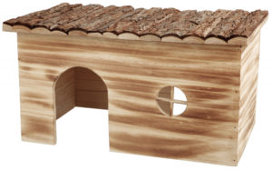 Ξύλινο Σπίτι Trixie Grete για Ινδικά Χοιρίδια & Κουνέλια, Διαστάσεων: 45x24x28 cm
