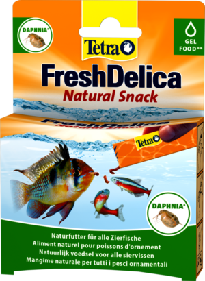 Λιχουδιά για Τροπικά Ψάρια σε Gel Tetra FreshDelica Daphnia 48gr
