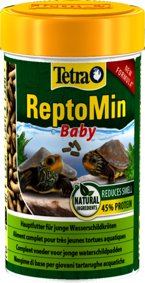 Βασική Τροφή για Νεαρές Νεροχελώνες Tetra ReptoMin Baby 100ml/26gr