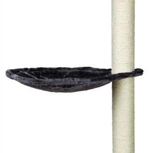 Φωλιά για Στύλο Ονυχοδρομίου Trixie με Μεταλλική Βάση, Διαμέτρου: 40 cm, Μέγιστο Βάρος: 4,5 kg, Γκρι