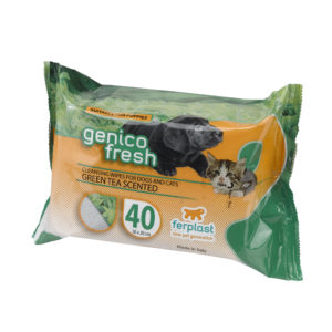 Μαντηλάκια Ferplast Genico Fresh Dog/Cat Green Tea 40τμχ (20 x 30)