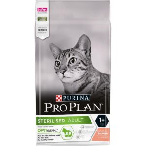 Ξηρά Τροφή Purina Pro Plan Sterilised Renal Plus Cat Σολομός 1.5kg