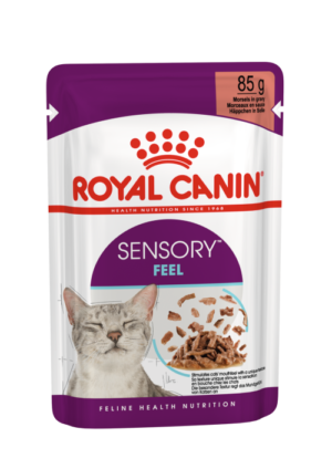 Φακελάκι Royal Canin Sensory Feel Gravy Κομματάκια σε Σάλτσα 85gr