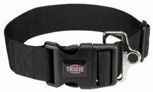 Περιλαίμιο Trixie Premium Διαστάσεων:15 έως 25cm/10mm, 2Extra Small/Extra Small Μαύρο