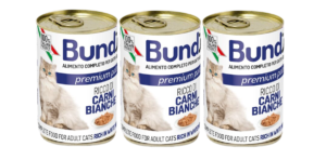 Κονσέρβα Bundy Γάτας Πατέ Λευκά Κρέατα, Economy Pack 3 Τεμ. x 400gr