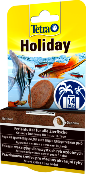 Τροφή Διάρκειας για Τροπικά Ψάρια Tetra Min Holiday Patee 30gr