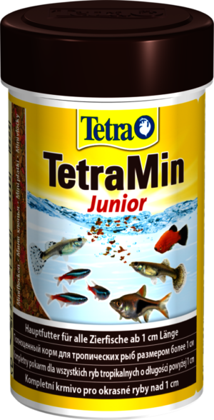 Πλήρης Τροφή για Νεαρά Ψάρια Μήκους >1cm Tetra Min Junior 100ml/30gr