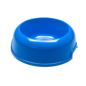 Πλαστικό Μπολ με Αντιολισθητική Βάση και Χερούλι Ferplast Party - 12, Μπλε, Διαστάσεων: 33,5 X H 11 cm 3L
