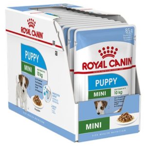 Economy Pack 6 Τεμαχίων x 85gr Royal Canin Shn Mini Puppy για Κουτάβια Μικρόσωμων Φυλών (6tem.x 9003579008218)