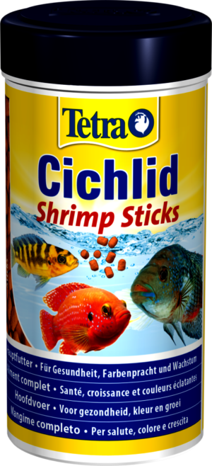 Τροφή για Κιχλίδες Tetra Cichlid Shrimp Sticks 250ml/85gr