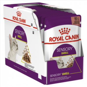 Φακελάκι Royal Canin Sensory Smell Gravy Κομματάκια σε Σάλτσα, Economy Pack 6 Τεμ. x 85gr