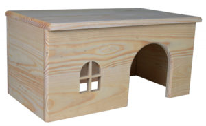 Ξύλινο Σπίτι Trixie για Τρωκτικά & Κουνέλια, Διαστάσεων: 40x20x23 cm