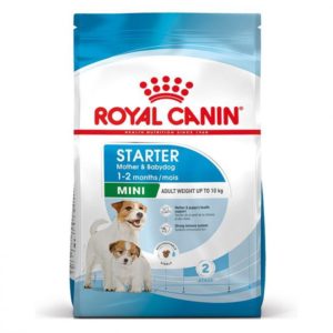 Ξηρά Τροφή Royal Canin Mini Starter για Θηλυκές Μικρόσωμων Φυλών (Έως 10 Κιλά) και τα Κουτάβια τους 4kg Με 10% Έκπτωση