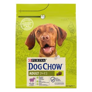 Ξηρή Τροφή Purina Tonus/Dog Chow Adult Dog για ενήλικους σκύλους Πλούσια σε Αρνί 2,5kg