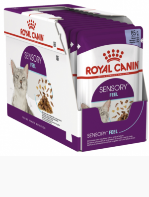 Φακελάκι Royal Canin Sensory Feel Jelly Κομματάκια σε Ζελέ, Economy Pack 6 Τεμ. x 85gr