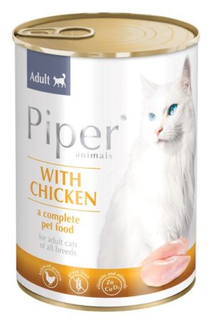 Κονσέρβα Piper Cat Adult Κοτόπουλο, 400gr