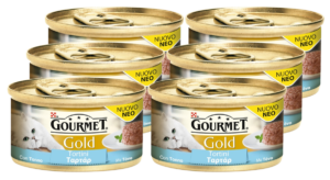 Υγρή Τροφή για Ενήλικες Γάτες Purina Gourmet Gold Ταρτάρ με Τόνο Economy Pack 6 Τεμ. x 85gr