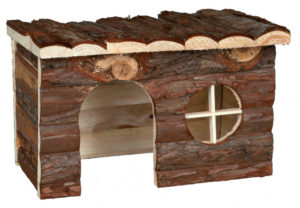Ξύλινο Σπίτι Trixie Jerrik για Τσιντσιλά & Ινδικά Χοιρίδια, Διαστάσεων: 28x16x18 cm