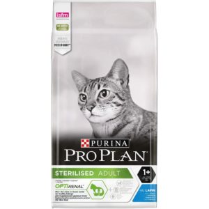Ξηρά Τροφή Purina Pro Plan Sterilized Renal Plus Cat Σολομός 400gr