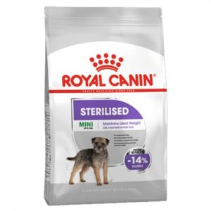 Ξηρά Τροφή Royal Canin Mini Sterilized για Στειρωμένους Σκύλους Μικρόσωμων Φυλών με Τάση Αύξησης Βάρους 1Kgr