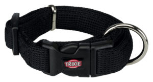 Περιλάιμιο Trixie Comfort Soft, Διαστάσεων: 17 έως 25cm/13mm, 2Extra Small/Extra Small - Μαύρο