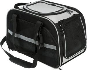Τσάντα Μεταφοράς Trixie Valery, Μέγιστο βάρος κατοικίδιου: 9kg Διαστάσεων:29x31x49cm, Μαύρο/Γκρι
