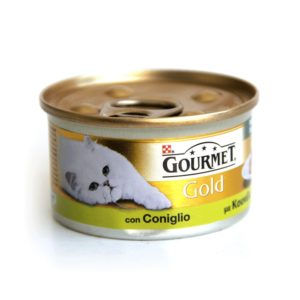 Υγρή Τροφή για Ενήλικες Γάτες Purina Gourmet Gold Πατέ με Κουνέλι 85gr