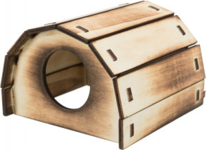 Ξύλινο Σπίτι Trixie Mikkel για Ποντίκια & Χάμστερ, Διαστάσεων: 13x9x13 cm