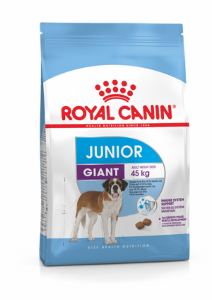 Ξηρά Τροφή Royal Canin Giant Junior για Κουτάβια Γιγαντόσωμων Φυλών (Σωματικού Βάρους Ενήλικα > 45 Κιλών) 15Kg