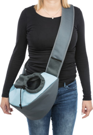 Trixie Τσάντα Μεταφοράς, Γκρι/Γαλάζιο, Διαστάσεων:50x25x18cm (Βάρος μέχρι 5kg)