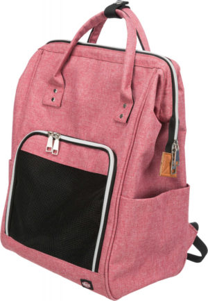 Σακίδιο Πλάτης Trixie Ava Backpack για Μεταφορά Σκύλων, Μέγιστο βάρος: έως 10kg Διαστάσεων:32×42×22cm Κόκκινου χρώματος