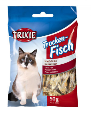 Αποξηραμένα Ψάρια Trixie για Γάτες 50gr